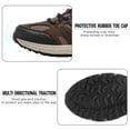 thumbnail image 2 of Zapatos de senderismo Kricely Waterproof Suede para hombre, color marrón, talla 8.5, 2 of 6