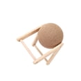 thumbnail image 2 of fastboy Bamboo Wood Yellow Cat Scratcher Toy With Unique Easy To Install And Eco-friendly Durable, 2 of 6