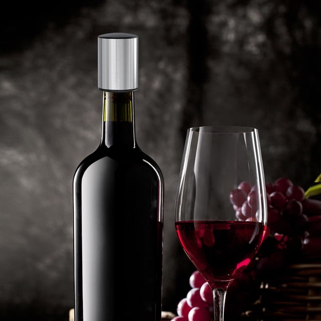 Tapon de vino Macarena Tapones de silicona Vacío -0.038Mpa a prueba de Ahorre Conjunto de bomba servante Acero inoxidable