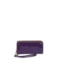thumbnail image 1 of Fashion Smooth Glossy Color Hand Wallet, 1 of 10