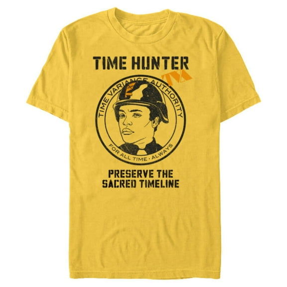 Marvel Loki Time Hunter-B15 TVA Preserve the Sacred Timeline - Short Sleeve Blended T-Shirt for Adults - Customized-Yellow
