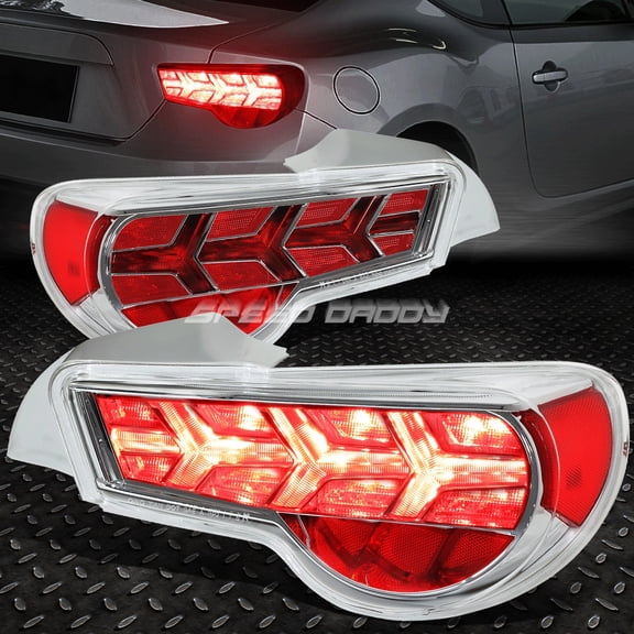 Nuvision for 13-21 Toyota 86 FR-S BRZ LED Sequentail Arrow Signal Tail Light Brake Lamps