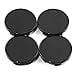thumbnail image 3 of 4 Pcs 54mm2.13 Po/49mm1.93 Po Embouts Centraux de Moyeu de Roue Base Noire pour 40342-AU511, 3 of 4