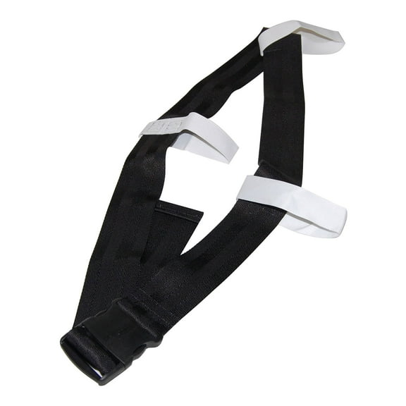 SkiL-Care Gait Belt with Handles Black 251011, 1 Ct