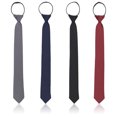 thumbnail image 2 of Xingzhi 4x Unique Neckties Adjustable Zip For Easy And Comfortable Wear Polyester Neckties With Zip Neck Tie Perfe Gifts 1Set, 2 of 6