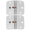 thumbnail image 3 of 2pcs Zinc Alloy 180 Degree Locking Table Hinges with Leaf Design, 3 of 9