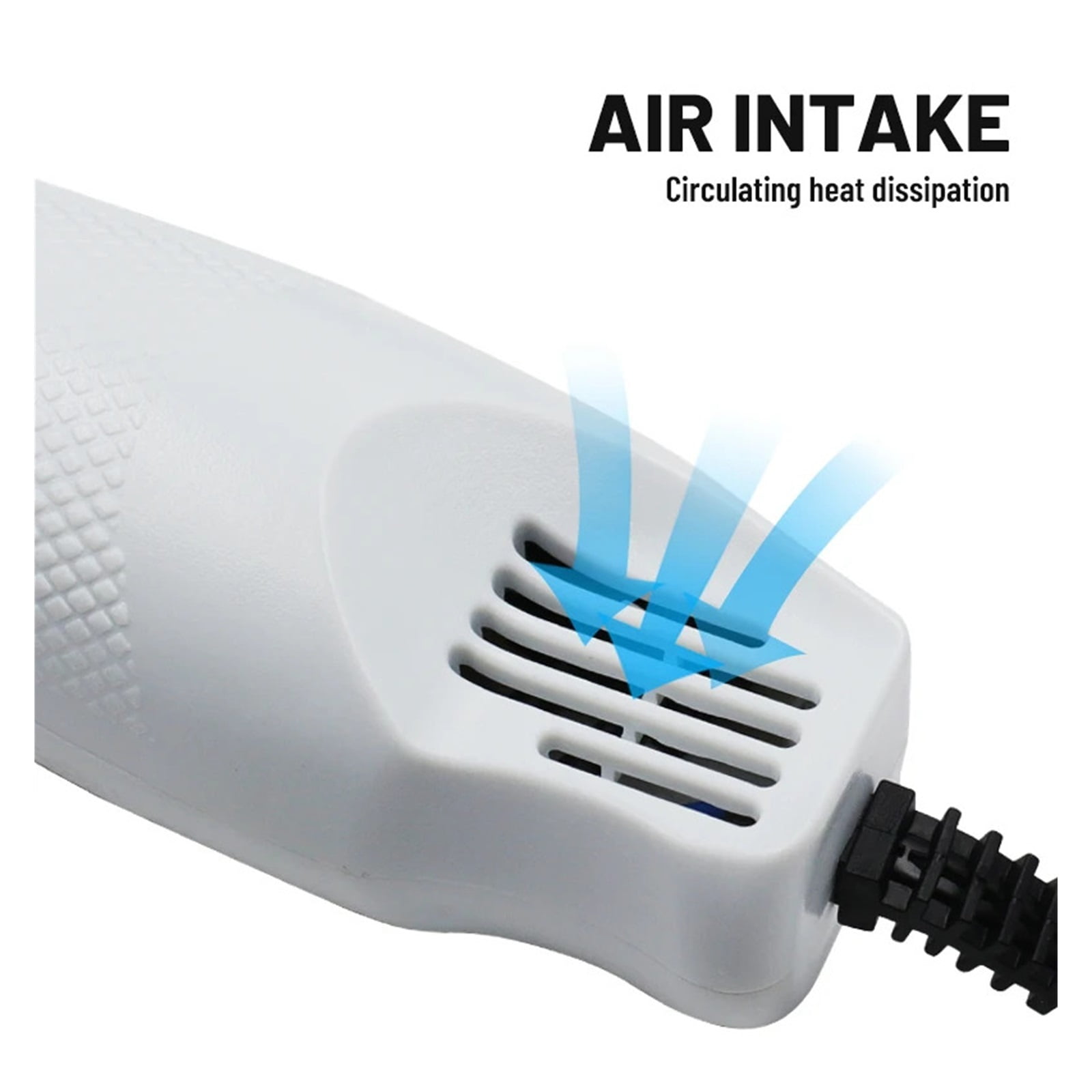 Heat Gun Round Adapter  DIY Electric Power Tool Hot Air Temperature Gun with Supporting Seat Shrink Tube 300W ,Variable Temperature