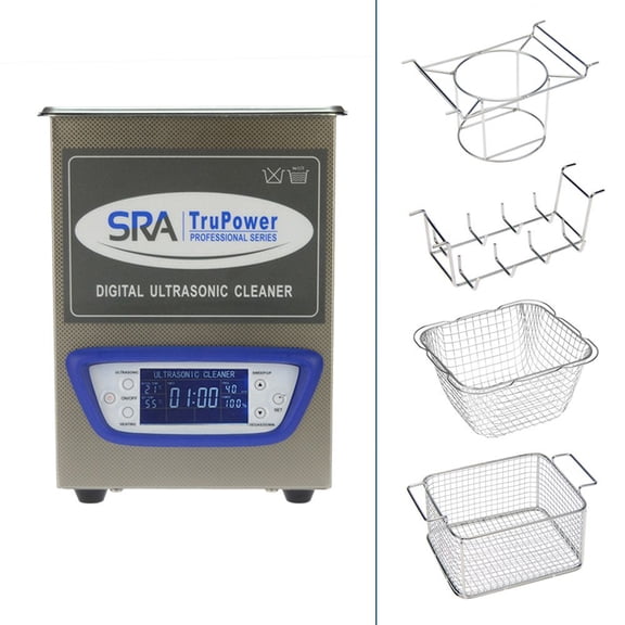 SRA TruPower UC-20D-PRO Professional Ultrasonic Cleaner, 2L