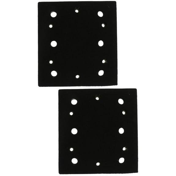 Set of 2 Sander Supplies Sanding Pads Backing Plate Replacement Square Cordless