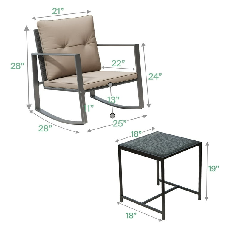 Madison 3 piece bistro set sale