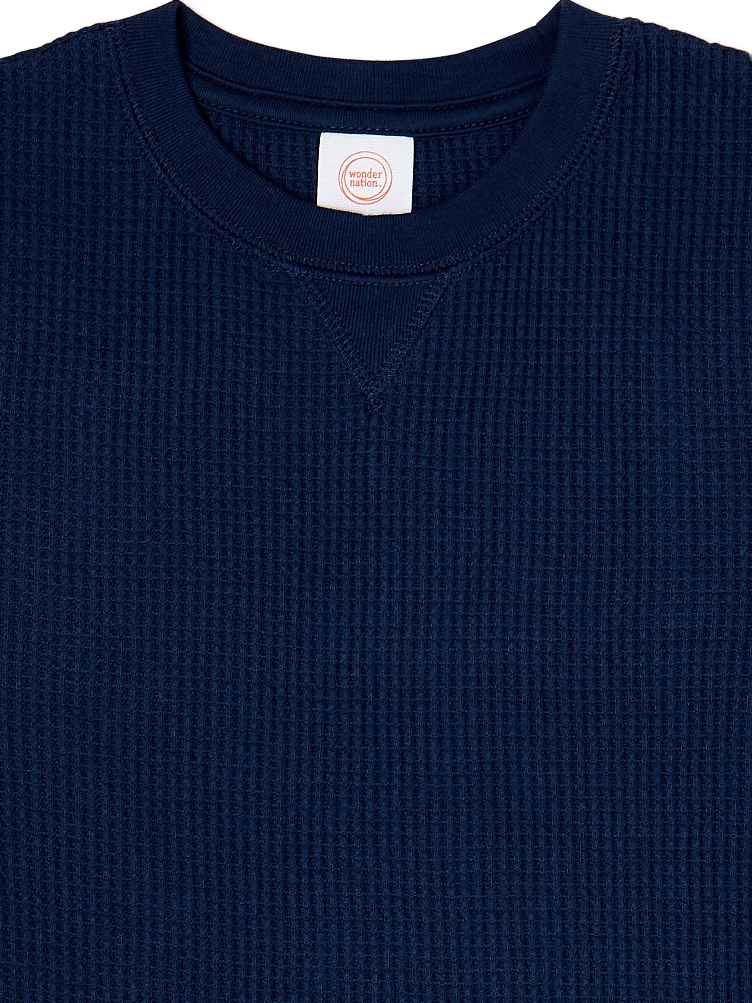 Wonder Nation Boys Thermal Top, Sizes 4-18 & Husky