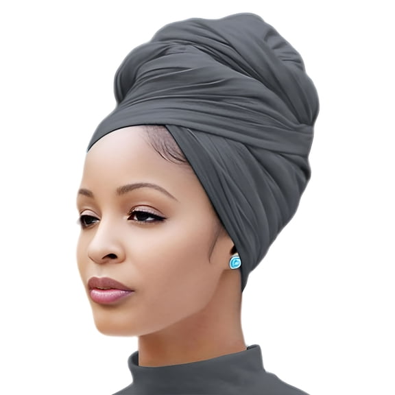 TELOLY Head Wraps for Black Women Stretch Turban Headwraps Scarf Hair Wraps Head Scarf for Locs Braids