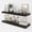 Black, variant on 30 Inch Floating Shelves, 9.3" Deep Floating Shelf Wall Mounted, 30" Wall Shelves, Rustic Deep Bookshelf, Large Display Shelves & Storage Shelves for Bedroom, Living Room, Black, Set of 2