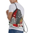 thumbnail image 3 of Kdxio Traditional Scandinavian Dwarf Print Drawstring Backpack Bag,Waterproof Draw String Back Sack, Gym Drawstring Bags Swim Bag For Unisex, 3 of 9