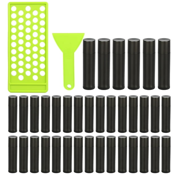 Kit de bandejas de relleno de bálsamo labial RONRONS Professional con 50 tubos
