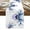 Purple, variant on Blue Marble Stone Table Runner White Ink Splash Farm Marble Abstract Tablerunners 13 x 36 Inch, Table Decorations Tabletop Scarf for Summer Gathering Holiday Farmhouse Kitchen Dining Decor