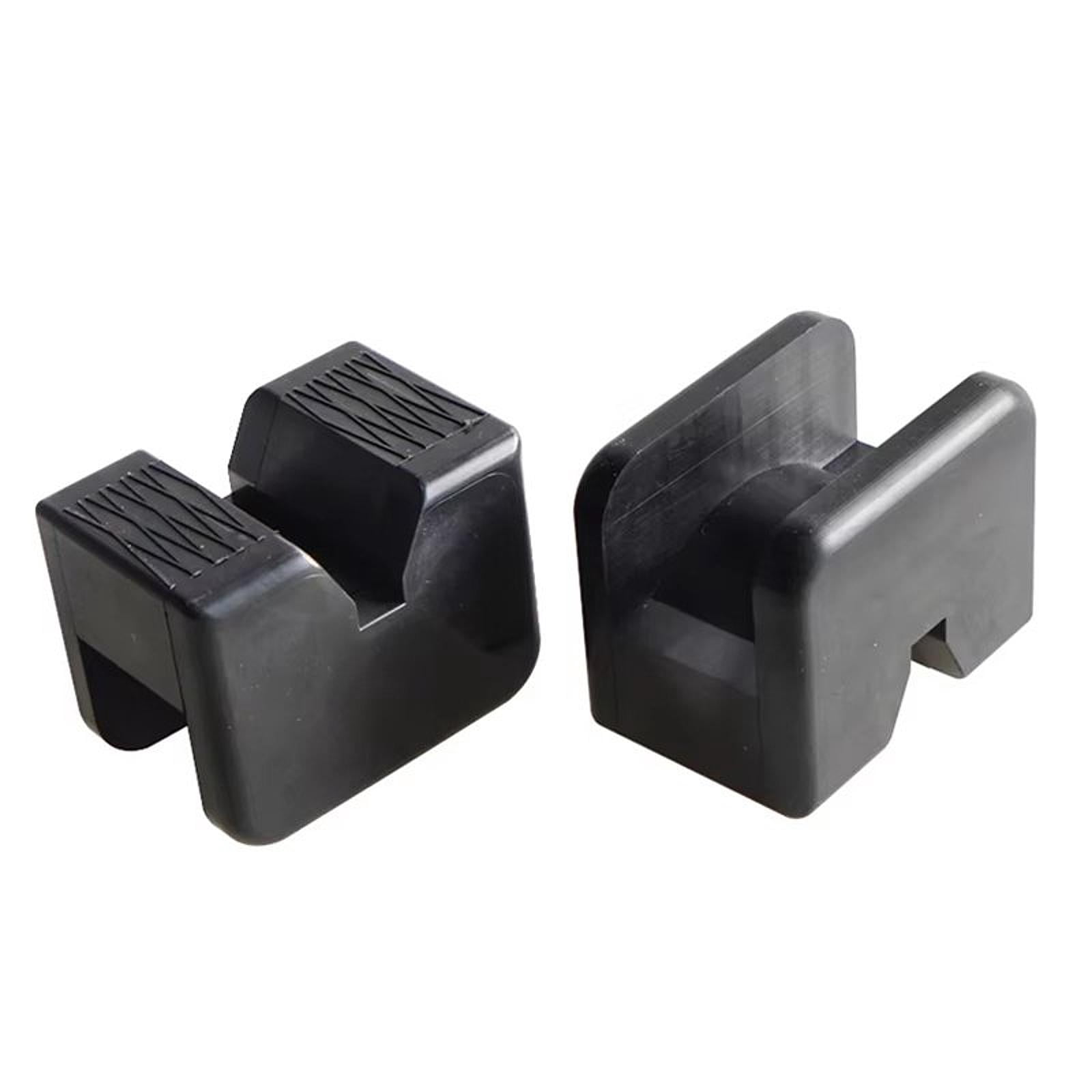 Dickly 4Pcs Jack Stand Pads Adapter Slotted Frame Stands Rail Pinch Welds Protector