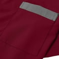 thumbnail image 6 of Eltusu Men's Casual Button Down Shirts, Summer Stretch Breathable Lapel Collar Short Sleeve Shirts Wine Size S-3XL, 6 of 8