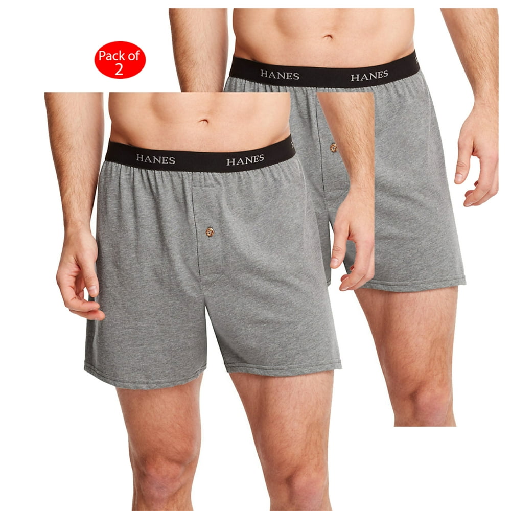 Hanes Hanes Classics Men's TAGLESS; Comfort Soft; Knit Boxers with