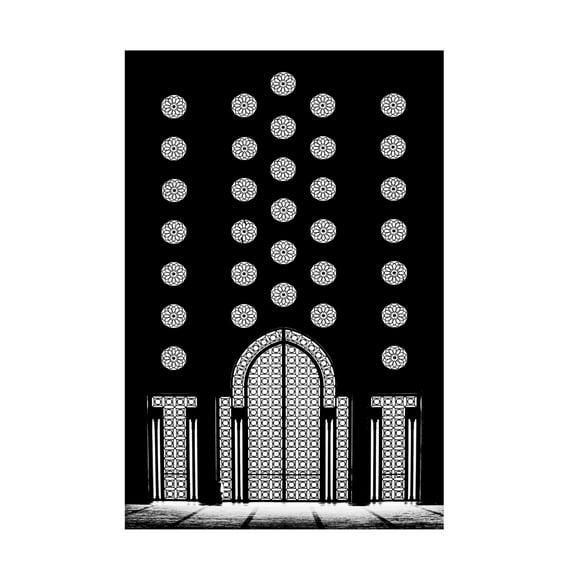 Canvas Wall Art - Ahmed Waddah 'The Light Outside' Wall Art for Living Room, Bedroom, or Office D?cor by Trademark Fine Art - 12 x 19 Inches