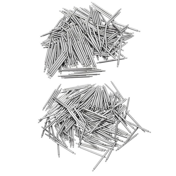 Uxcell 20mm 22mm Watch Band Pin 1.3mm Dia Single Flanged End Spring Bar Pins 200pack
