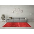thumbnail image 3 of Ahgly Company Indoor Rectangle Oriental Orange Modern Area Rugs, 8' x 12', 3 of 4