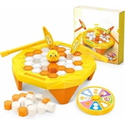Dont Break The Ice Game, Trap Break Ice Game Interactive Game Ice Block Breaking Game for Party, Family Gathering, Gifts, Tabletop Games (Chick)