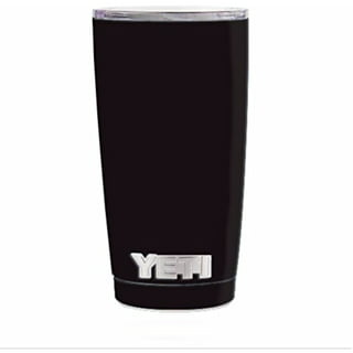 Skin for Yeti Rambler 20 oz Tumbler - Solid State Black by Solid