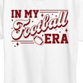 thumbnail image 3 of Instant Message - In My Football Era - Women's Short Sleeve Graphic T-Shirt, 3 of 6