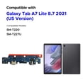 thumbnail image 2 of Kit de puerto de carga GREEN FUSION para Galaxy Tab A7 Lite 8.7 2021, 2 of 8