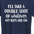 thumbnail image 3 of Instant Message - Double Shot Of Whatever - Women's Short Sleeve Graphic T-Shirt, 3 of 6