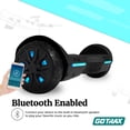 thumbnail image 2 of GOTRAX SRX A6 Hover Board - 6.5 Hover Board with Bluetooth Speakers & Self Balancing Mode, 2 of 9