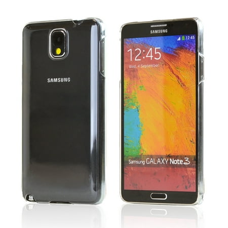 Samsung Galaxy Note 3 Case, [Clear] Slim & Protective Crystal Glossy Snap-on Hard Polycarbonate Plastic Case