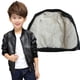 thumbnail image 1 of Chaqueta de cuero para niños Ropa de primavera y otoño para niños Chaqueta de cuero fina coreana para niños, 1 of 6