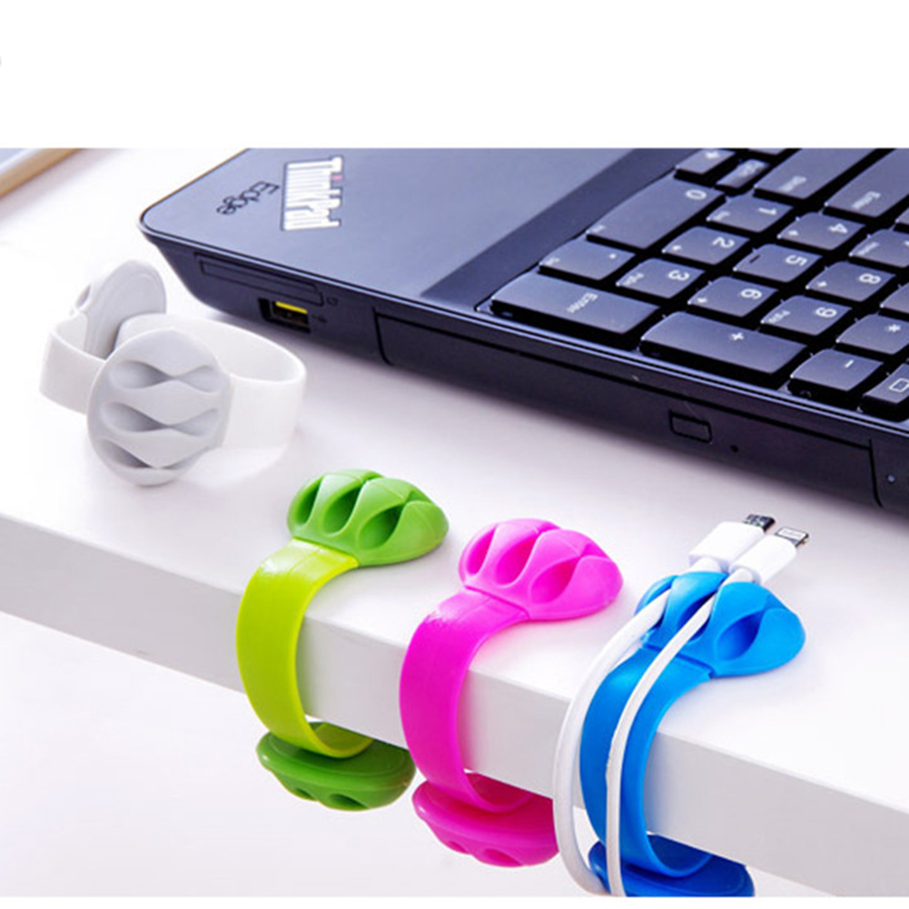 Office MultiFunctional Headphones Cable Winder Data Organizer Cord