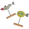 thumbnail image 3 of 2Pcs Cartoon Fish Adornment Children's Room Fish Decoration Desktop Fish Model, 3 of 7