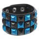 thumbnail image 2 of GOOHOCHY Pulsera de cuero trenzada estilo punk, estilo rock, estilo gótico, vikingo, ajustable para mujer., 2 of 8