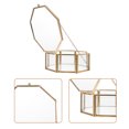 thumbnail image 3 of WSTEER Octagonal Jewelry Box Transparent Jewelry Box Vintage Jewelry Box Display Box, 3 of 6