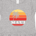 thumbnail image 4 of Inktastic Maui Hawaii Vacation Girls Toddler Dress, 4 of 5
