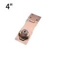 thumbnail image 2 of Eigraketly Cerradura de puerta de armario, pestillo de cajón de seguridad de Metal, armario, cerradura de armario, reemplazo de oficina para Herramientas y ferretería Rojo Bronce 4 pulgadas, 2 of 6