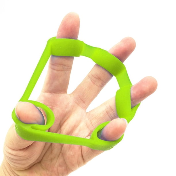 Finger Strength Grip Fortalecedor de manos Antebrazo Muñeca Banda de resistencia Verde Sywqhk Para Estrenar