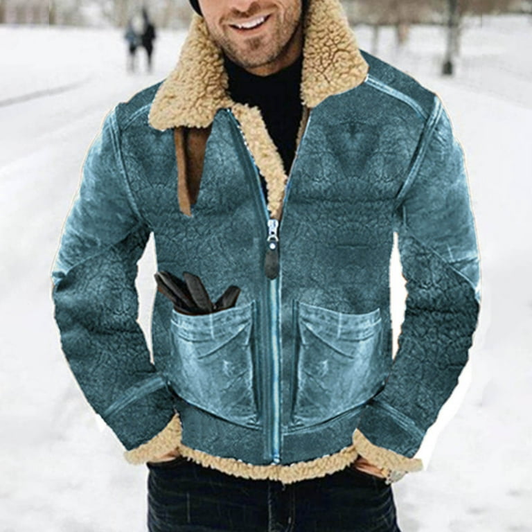 MEAGAOME Coats for Men Compact Rain Jacket Pink Zip Up Hoodie Ripped Graphic Sweater Barn Coat Couples Christmas Gifts Promotion Sale Clearance
