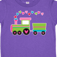 thumbnail image 4 of Inktastic Valentine Heart Train Boys or Girls Toddler T-Shirt, 4 of 5