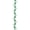 Green, variant on Crystal Lane DIY Glass Garden 7in Opaque Blue Pears with Leaf Bead Strand, 14pcs