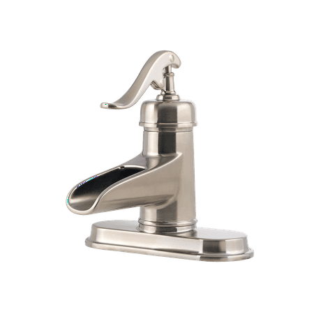 Ashfield Single Control 4" Centerset Bathroom Faucet in Brushed Nickel