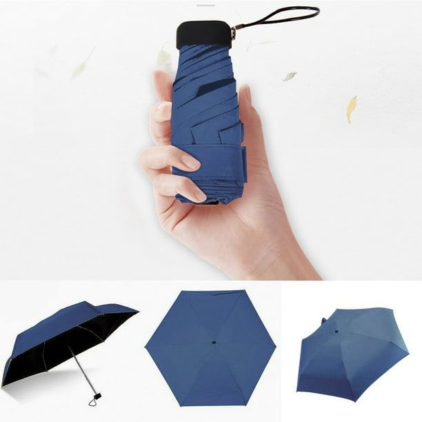 Travel Mini Umbrella Sun&Rain Lightweight Small and Compact Suit for