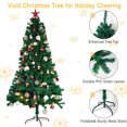 thumbnail image 3 of Christmas Trees Clearance, SEGMART 5.5FT Christmas Tree with 850 Tips, Upgraded Artificial Christmas Tree with Solid Metal Stand, Indoor/Outdoor Christmas Decorations for Home, Festival, Party, LL277, 3 of 10