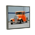 thumbnail image 4 of Stupell Industries Antique Orange Buggy Transportation Painting Gray Floater Framed Canvas Art Print Wall Art, 21 x 17, 4 of 10