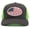 Dark Gray/Neon Green Oval Patch, variant on Fishing Tactical Operator Collection with Fishing Flag Patch Cap USA Army Fashion Fish Outdoors Trucker Twill Mesh