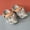 Gray, variant on dgysar Boys Girls Cartoon Slippers Cute Non-slip Soft Sole Indoor Home Slippers for Boys Girls Bedroom Bathroom Daily Leisure Use Gray 40-41